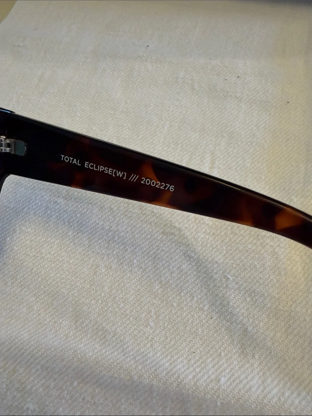 Le Specs Total Eclipse Tortoiseshell and Black Cat-Eye Sunglasses